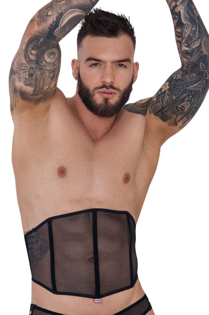 Clever Moda Pikante PIK 1288 Mutek Corset Color Black