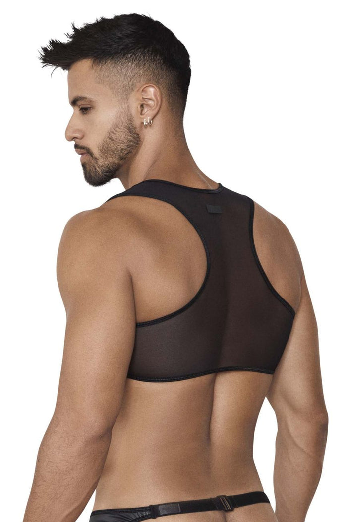 Clever Moda Pikante PIK 1396 Energy Crop Top Color Black