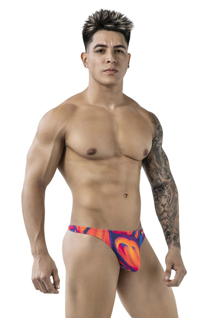 Clever Moda Pikante PIK 1827 Kracent Thongs Color Orange