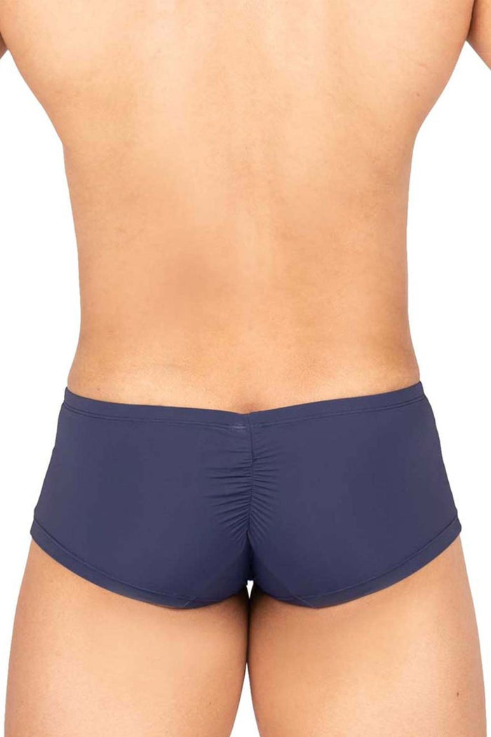 Clever Moda Private Structure BRUT4390 Bare Hipster Color Silk Navy