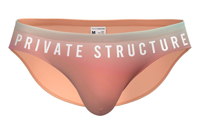 Clever Moda Private Structure BRUT4392 Bare Bikini Color Orange
