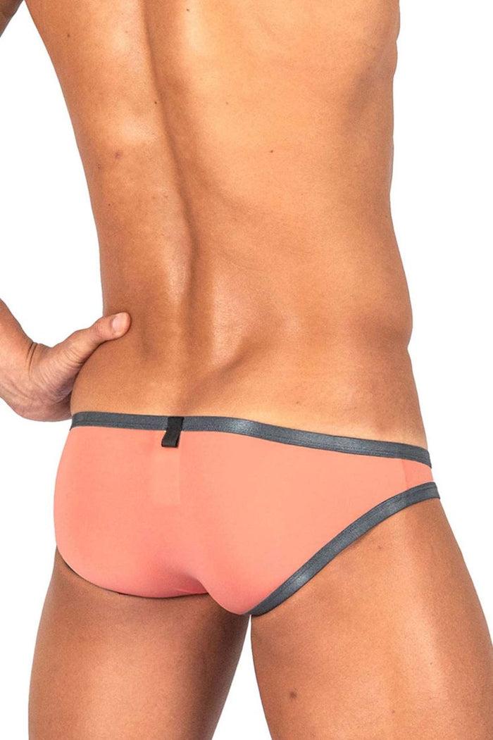 Clever Moda Private Structure BRUT4393 Bare Bikini Color Orange