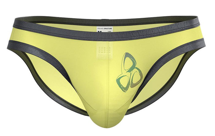 Clever Moda Private Structure BRUT4393 Bare Bikini Color Yellow