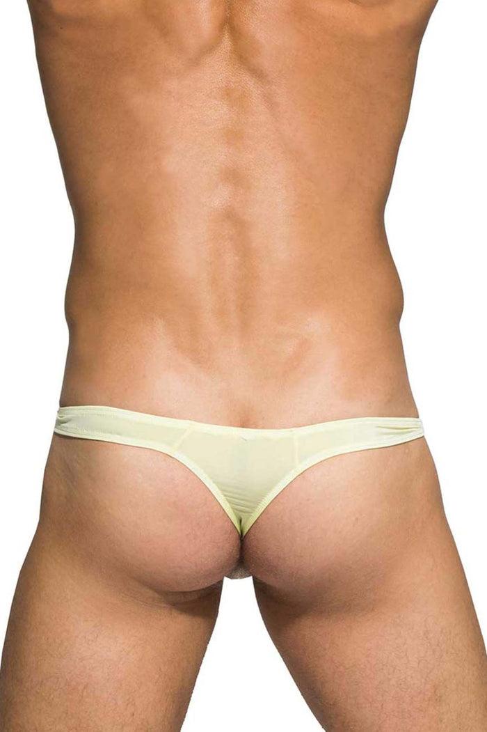 Clever Moda Private Structure DGEMU3545BT Desire Glaze Thong Color Lime