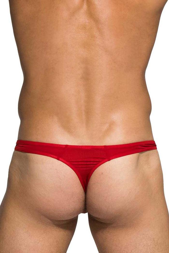 Clever Moda Private Structure DGEMU3545BT Desire Glaze Thong Color Red