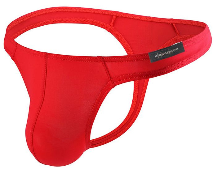 Clever Moda Private Structure DGEMU3545BT Desire Glaze Thong Color Red