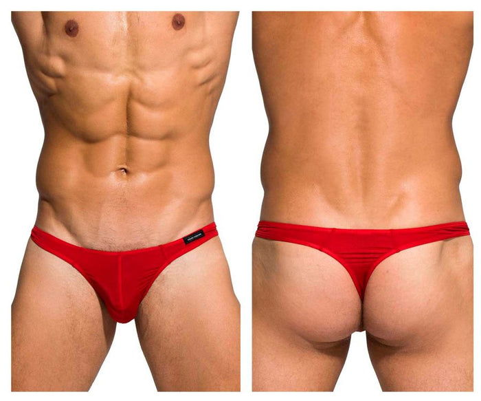 clever moda Private Structure DGEMU3545BT Desire Glaze Thong Color Red
