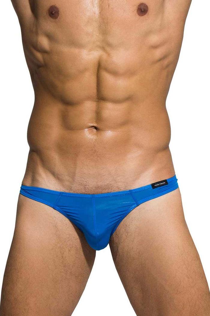 Clever Moda Private Structure DGEMU3545BT Desire Glaze Thong Color Blue