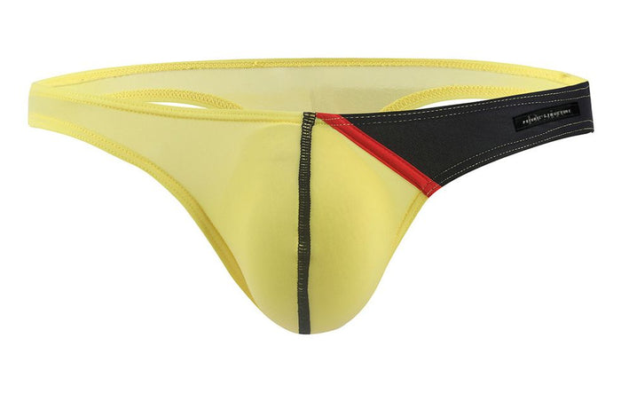 Clever Moda Private Structure DGUY4025 Desire Glaze G-String Color Yellow