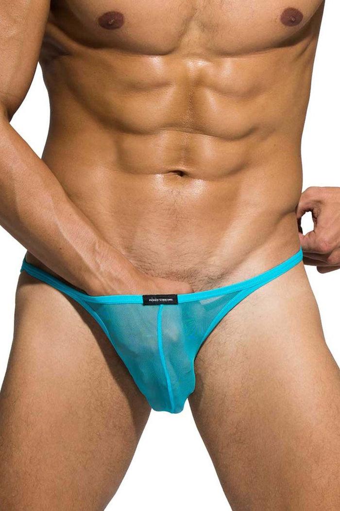 Clever Moda Private Structure DIAMU3454BT Desire Intima Low Rise Bikini Color Blue