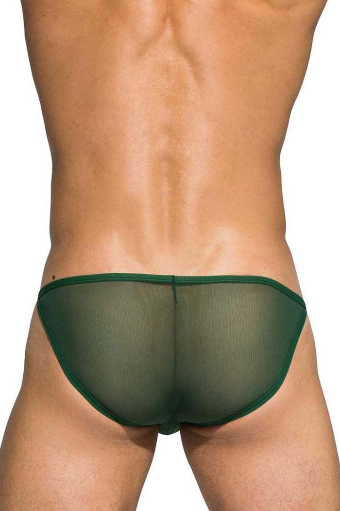 Clever Moda Private Structure DIAMU3454BT Desire Intima Low Rise Bikini Color Green