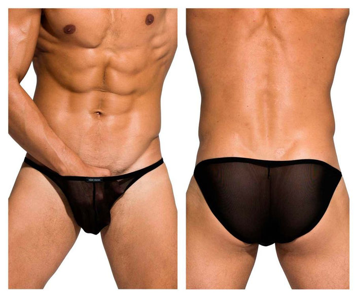 clever moda Private Structure DIAMU3454BT Desire Intima Low Rise Bikini Color Black