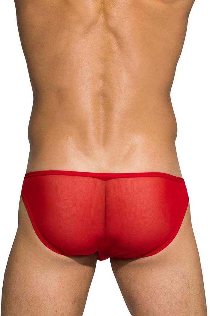 Clever Moda Private Structure DIAMU3455BT Desire Intima Low Rise Bikini Color Red