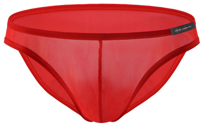 Clever Moda Private Structure DIAMU3455BT Desire Intima Low Rise Bikini Color Red