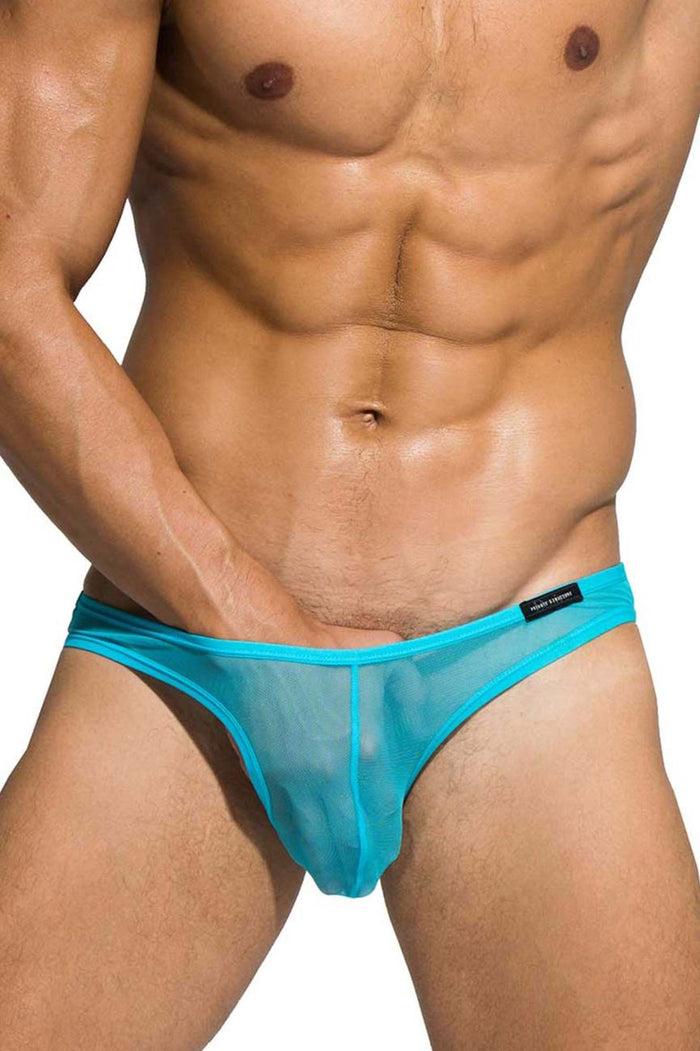 Clever Moda Private Structure DIAMU3455BT Desire Intima Low Rise Bikini Color Blue