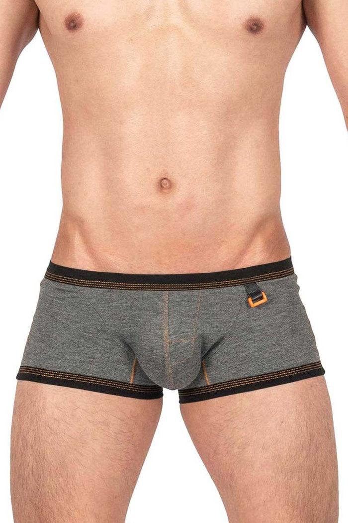 Clever Moda Private Structure LCUT4359 Barn Boy Low Rise Trunk Color Stone Gray