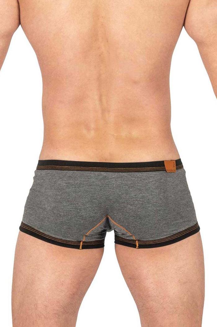 Clever Moda Private Structure LCUT4359 Barn Boy Low Rise Trunk Color Stone Gray