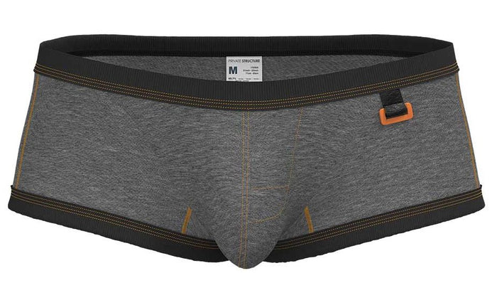 Clever Moda Private Structure LCUT4359 Barn Boy Low Rise Trunk Color Stone Gray