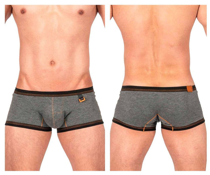 clever moda Private Structure LCUT4359 Barn Boy Low Rise Trunk Color Stone Gray