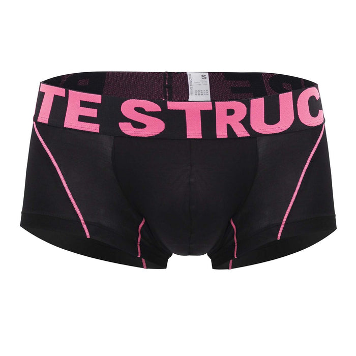 Clever Moda Private Structure PMUX4182 Modality Trunks Color Black-Magenta