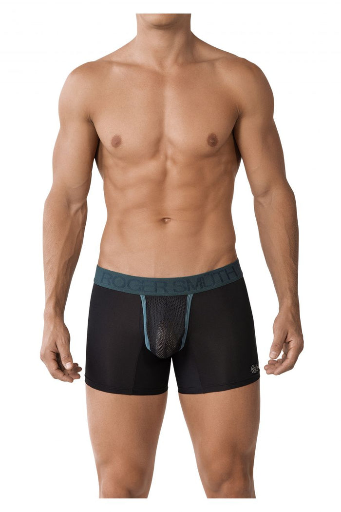 Clever Moda Roger Smuth RS019 Boxer Briefs Color Black