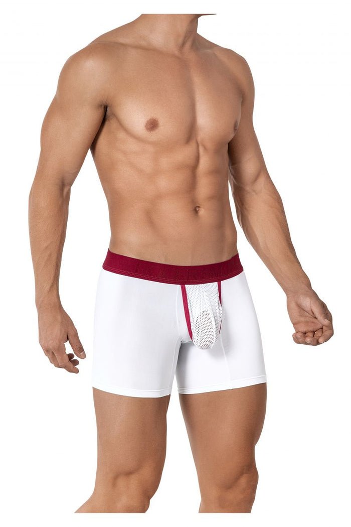 Clever Moda Roger Smuth RS019 Boxer Briefs Color White