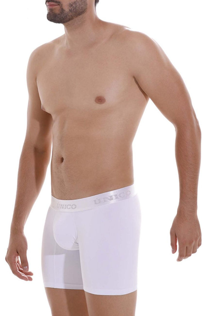 Clever Moda Unico 22120100201 Cristalino A22 Boxer Briefs Color 00-White