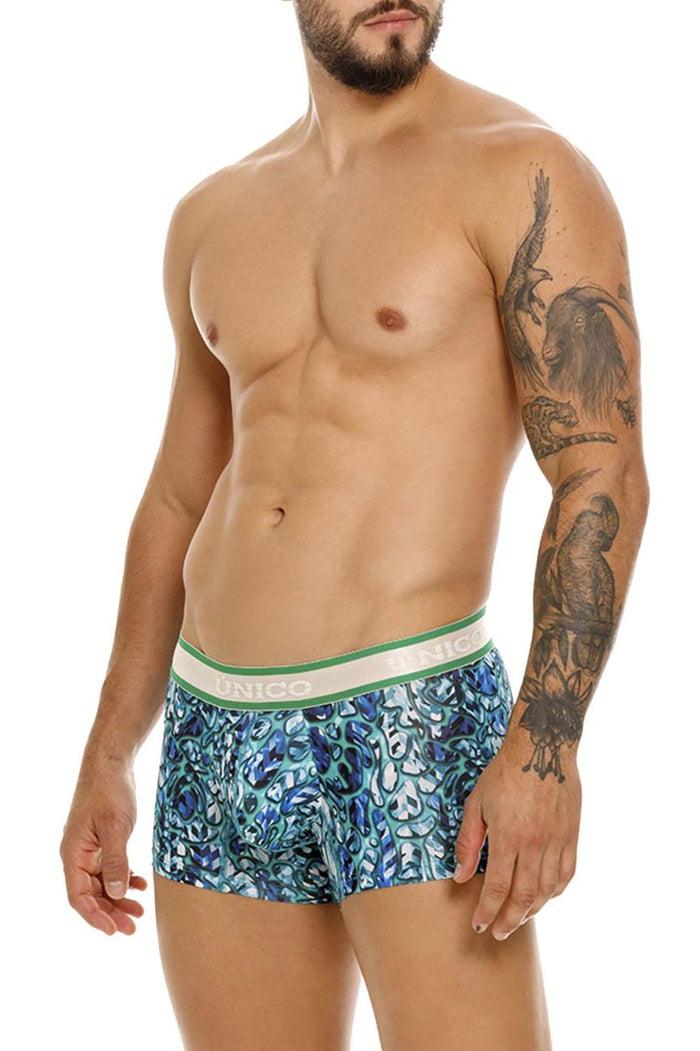 Clever Moda Unico 24100100101 Titanico Trunks Color 43-Blue