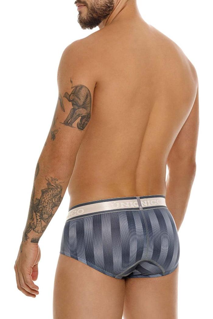 Clever Moda Unico 24100101114 Ejes Briefs Color 59-Gray