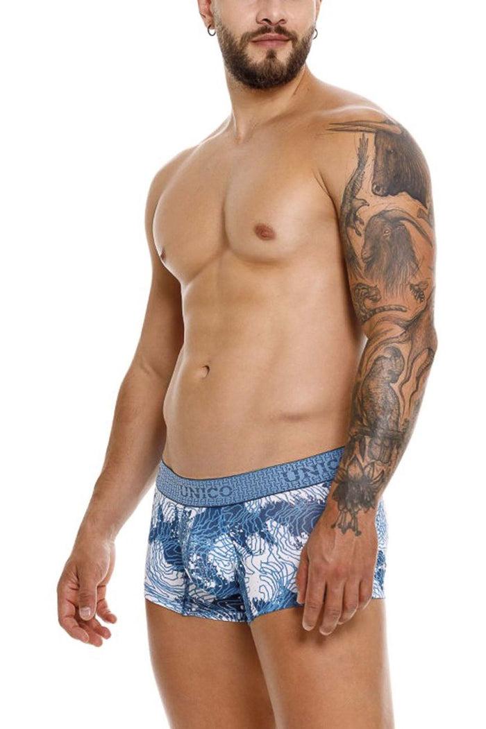 Clever Moda Unico 25020100117 Barniz Trunks Color 46-Blue