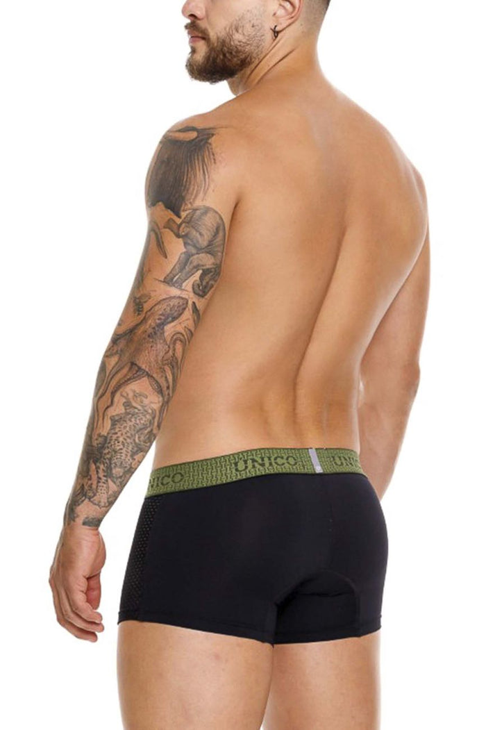 Clever Moda Unico 25020100121 Tribunal Trunks Color 99-Black