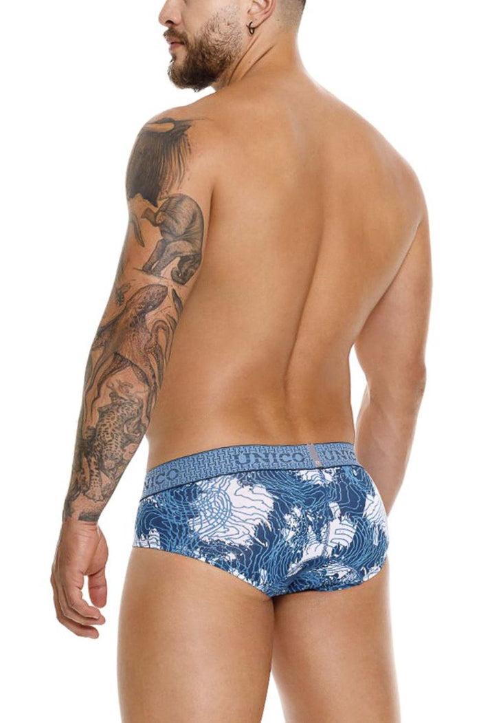 Clever Moda Unico 25020101117 Barniz Briefs Color 46-Blue