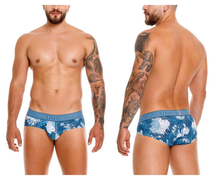 clever moda Unico 25020101117 Barniz Briefs Color 46-Blue