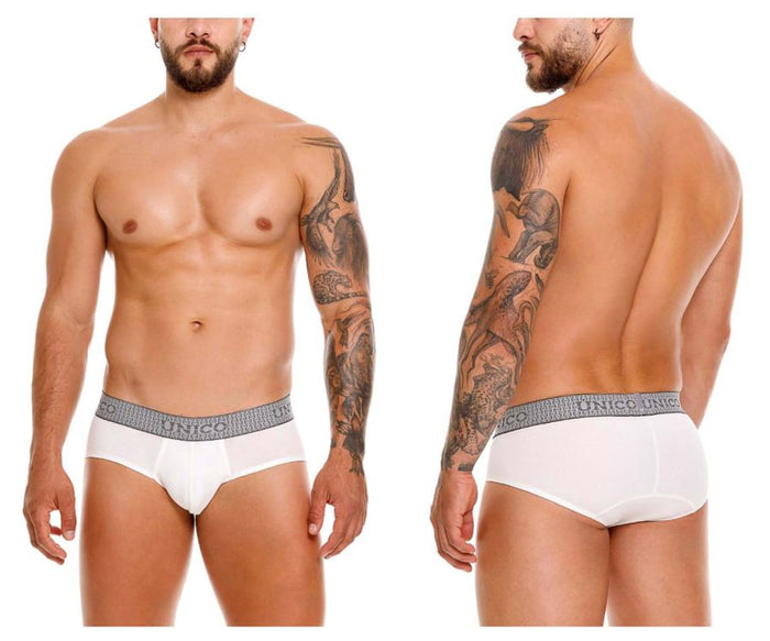 clever moda Unico 25020101120 Marfil Briefs Color 02-White