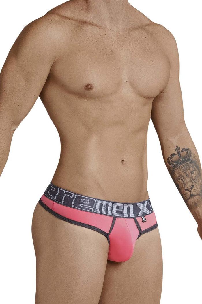Clever Moda Xtremen 91031X-3 3PK Thongs Color Fuchsia-White-Blue