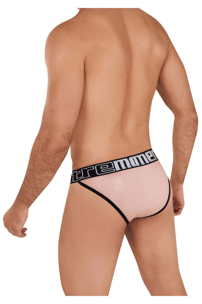 Clever Moda Xtremen 91089X Frice Microfiber Bikini Color Pink