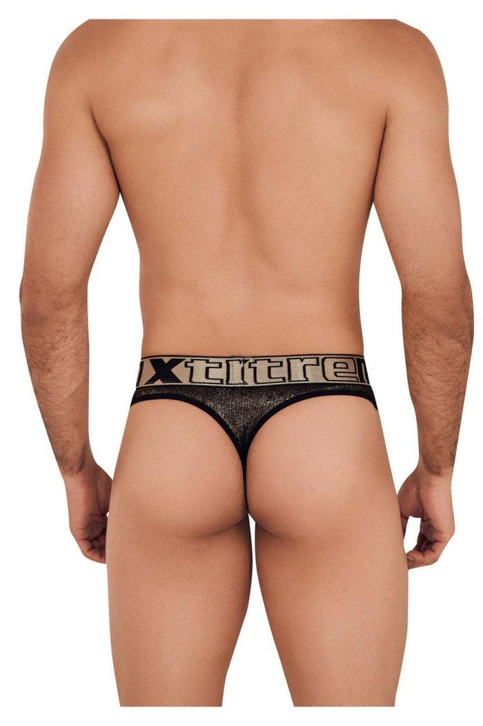 Clever Moda Xtremen 91091X Frice Microfiber Thongs Color Black