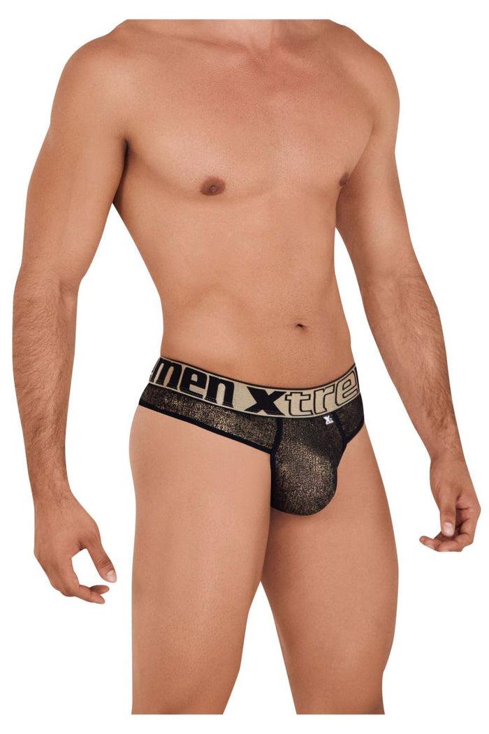 Clever Moda Xtremen 91091X Frice Microfiber Thongs Color Black