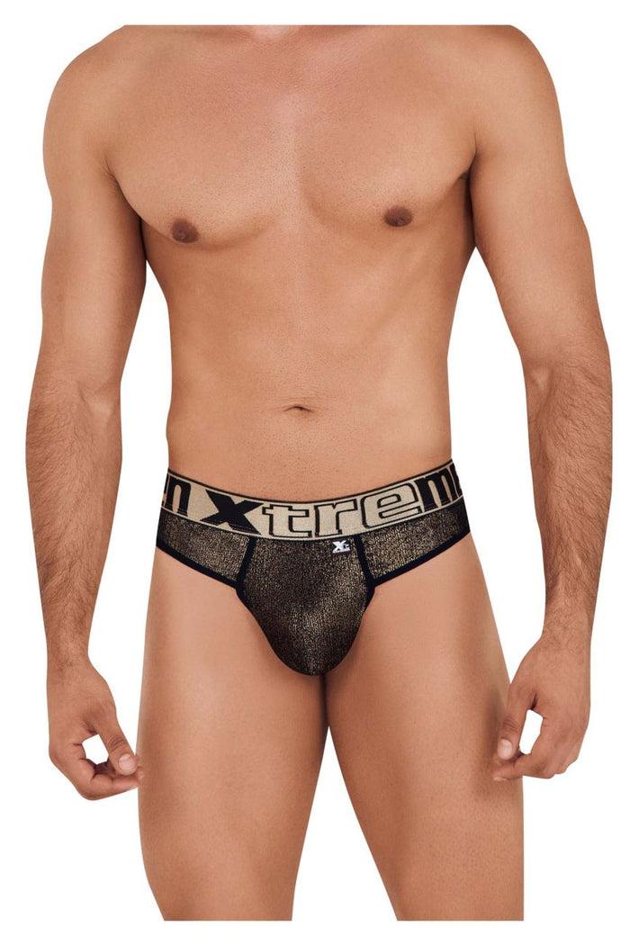 Clever Moda Xtremen 91091X Frice Microfiber Thongs Color Black