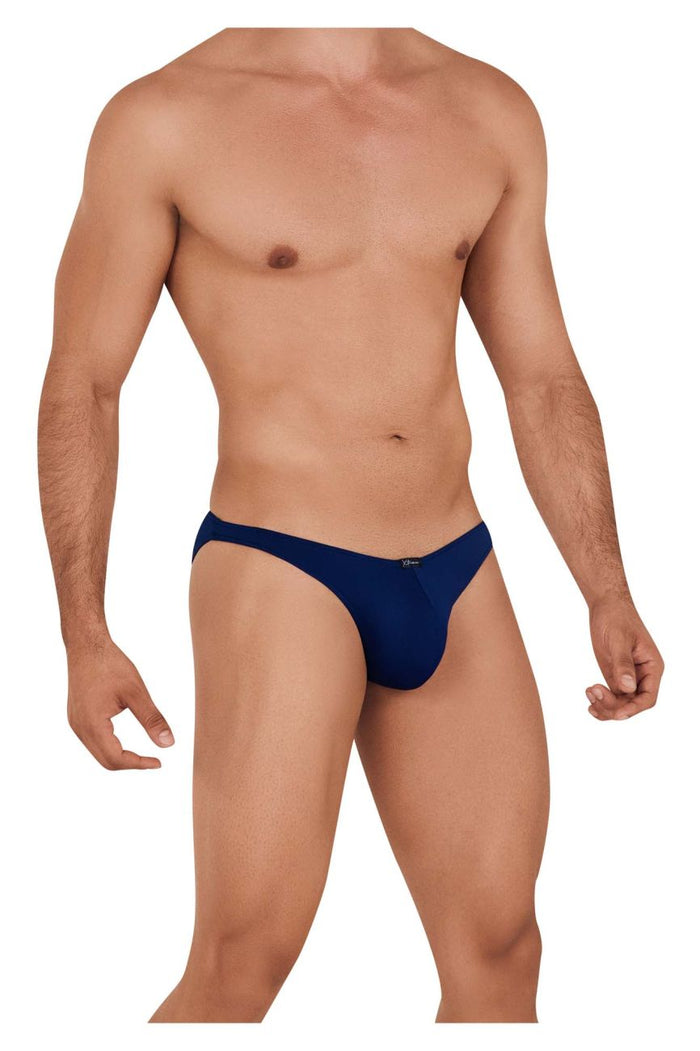 Clever Moda Xtremen 91093X Microfiber Bikini Color Dark Blue