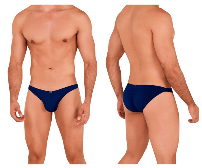 clever moda Xtremen 91093X Microfiber Bikini Color Dark Blue