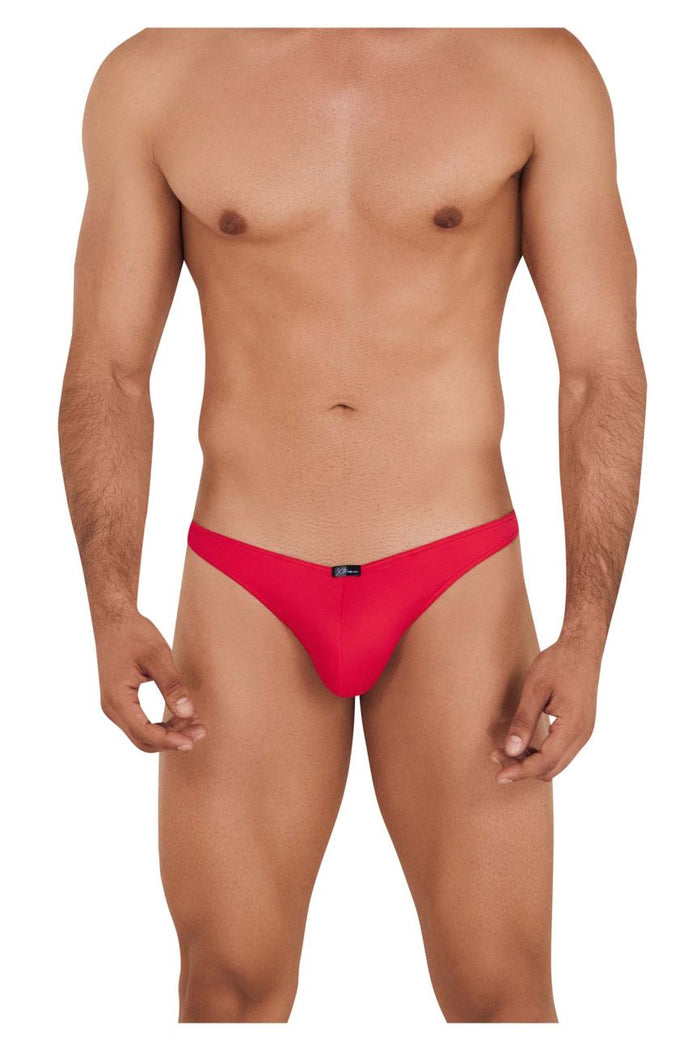Clever Moda Xtremen 91093X Microfiber Bikini Color Red