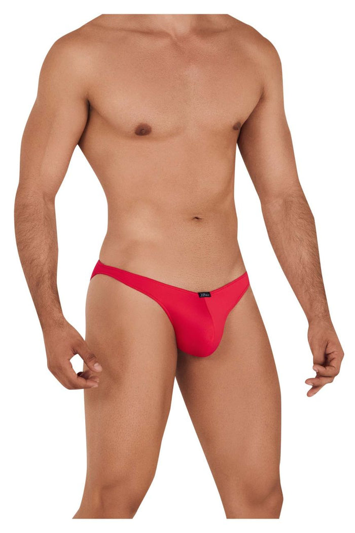 Clever Moda Xtremen 91093X Microfiber Bikini Color Red