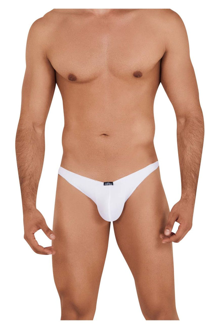 Clever Moda Xtremen 91093X Microfiber Bikini Color White