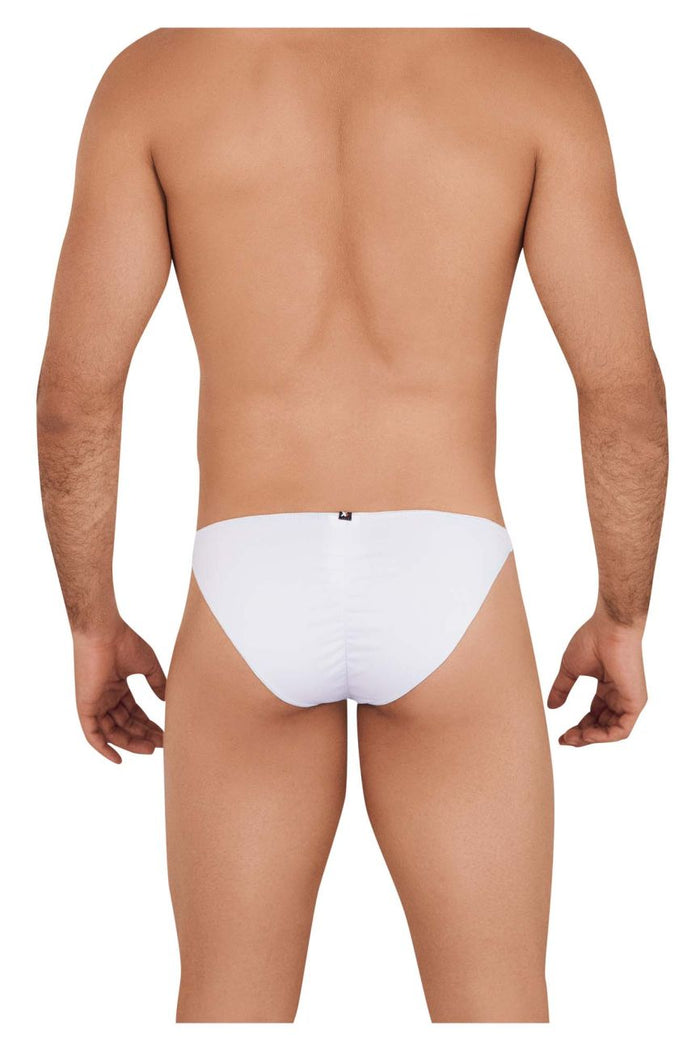 Clever Moda Xtremen 91093X Microfiber Bikini Color White