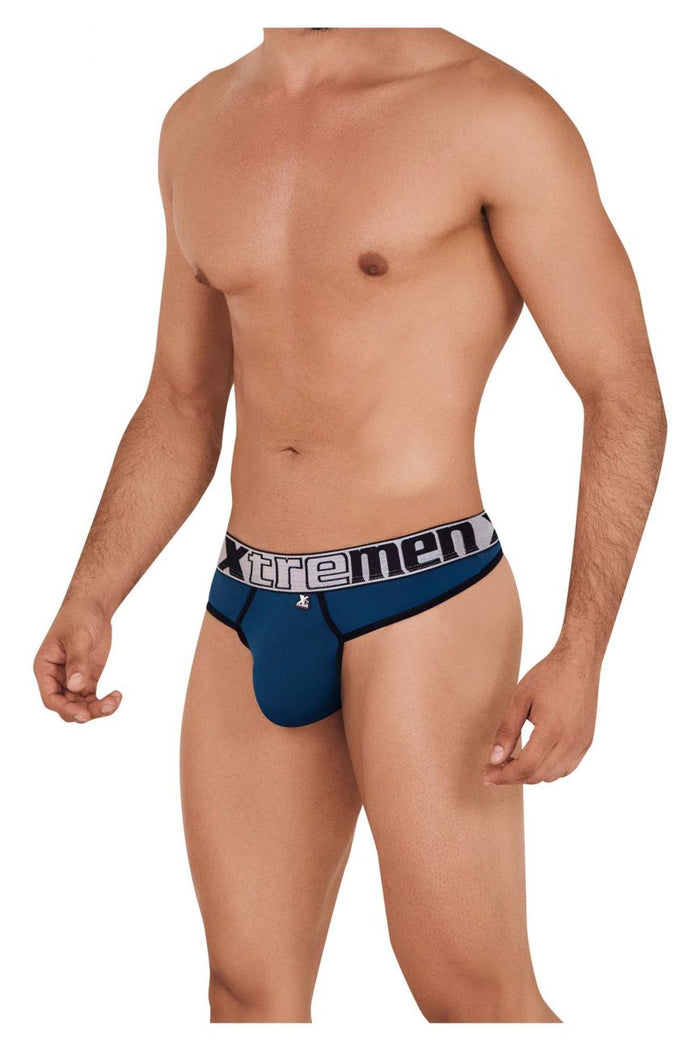 Clever Moda Xtremen 91094 Microfiber Thongs Color Petrol
