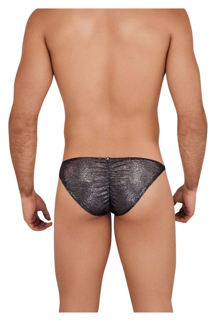 Clever Moda Xtremen 91097X Microfiber Bikini Color Black