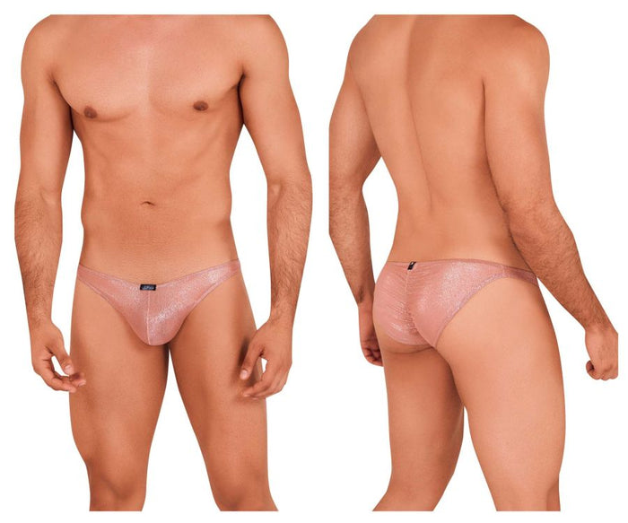 clever moda Xtremen 91097X Microfiber Bikini Color Pink