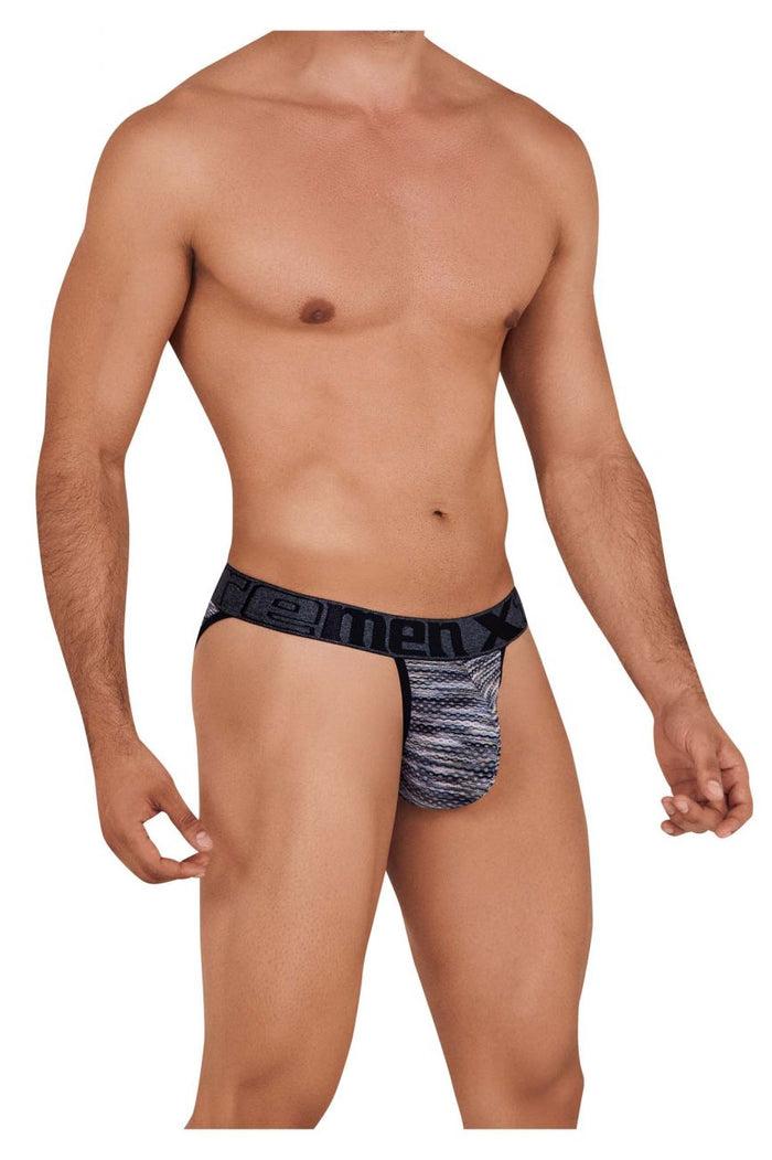 Clever Moda Xtremen 91098 Microfiber Mesh Bikini Color Black