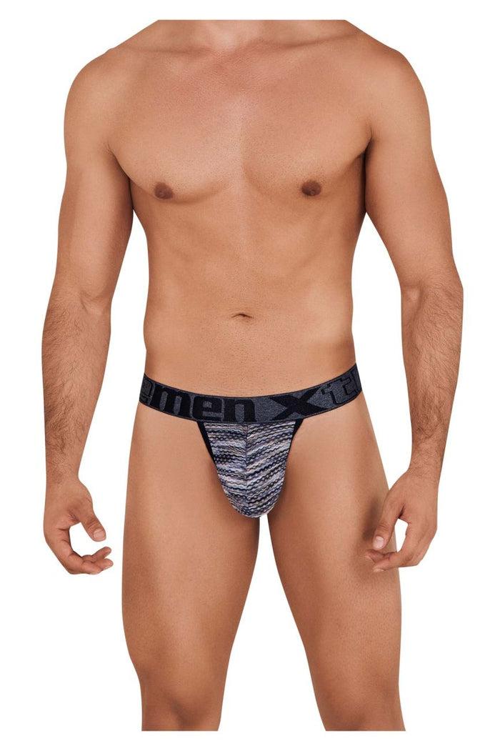 Clever Moda Xtremen 91098X Microfiber Mesh Bikini Color Black
